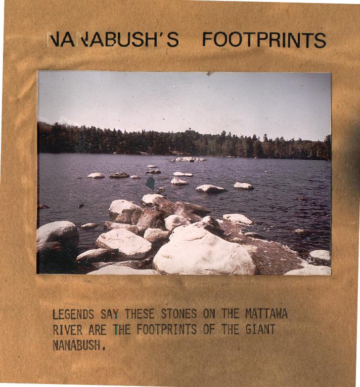 Nanabush Footprints foto