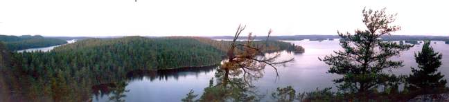 Lake Temagami from High Rock island
