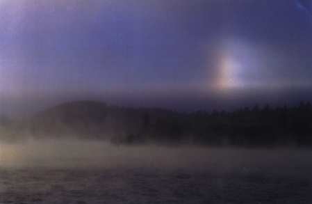 Mist Rainbow from Makominising Island