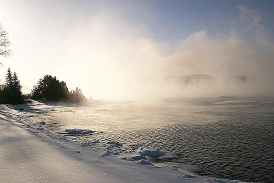 Freeze-up at Ferguson Bay