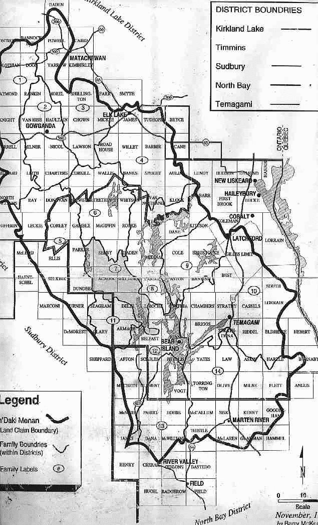 township boundaries: The Grid (Matrix)